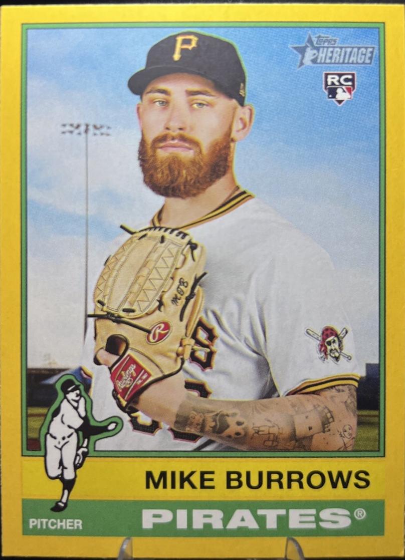 Mike Burrows [Yellow Border] #328