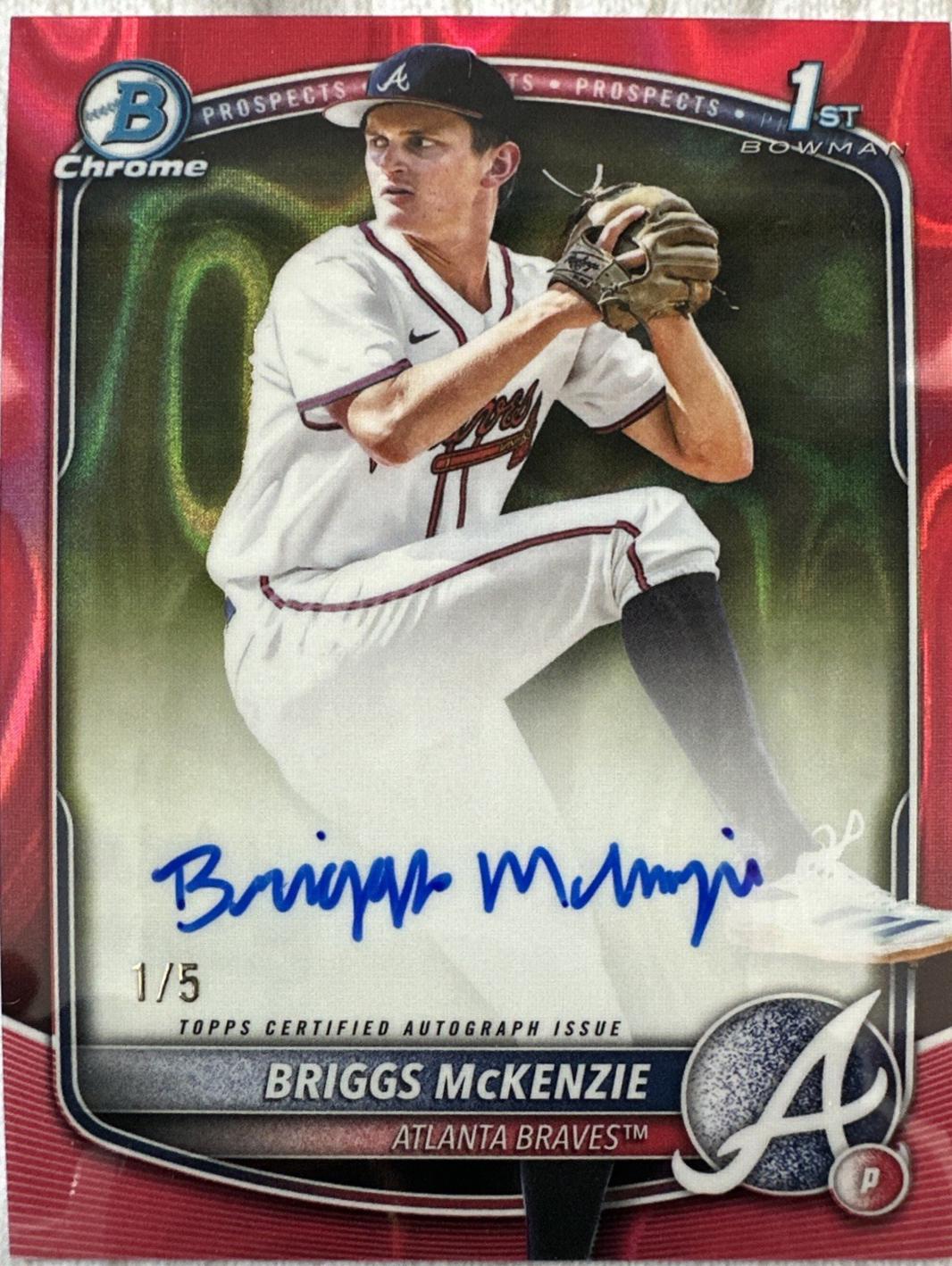 Briggs McKenzie [Red Lava Refractor] #CPA-BM