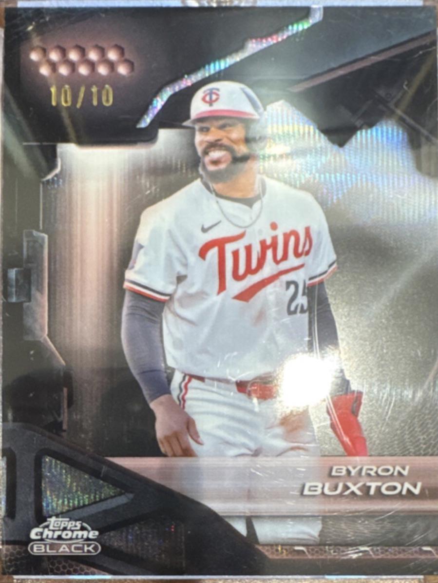 Byron Buxton [Rose Gold Wave Refractor] #109