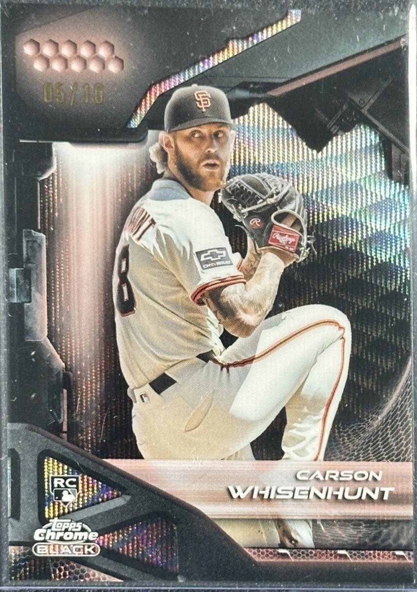 Carson Whisenhunt [Rose Gold Wave Refractor] #123