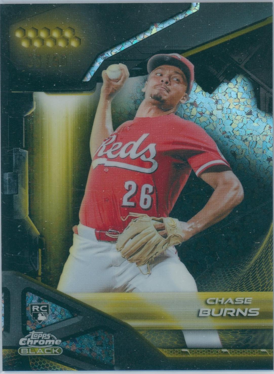 Chase Burns [Gold Mini-Diamond Refractor] #38
