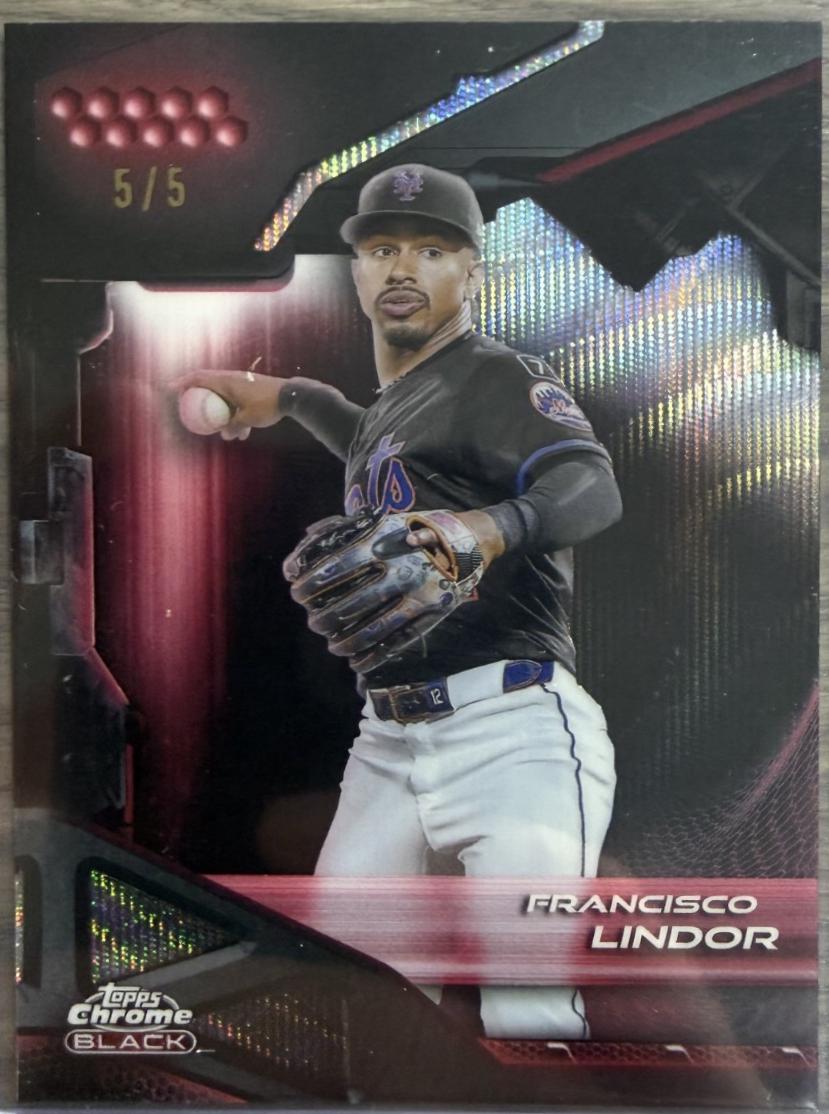 Francisco Lindor [Red Refractor] #19