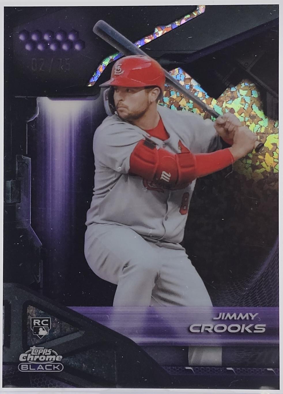 Jimmy Crooks [Purple Mini-Diamond Refractor] #99