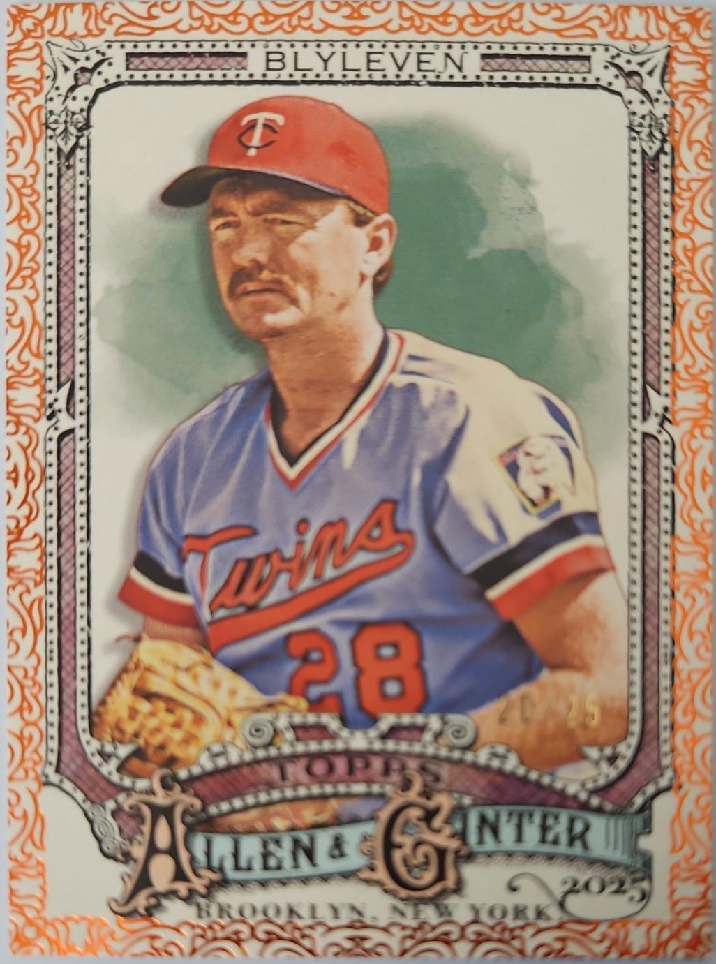 Bert Blyleven [Orange Foil SP] #341