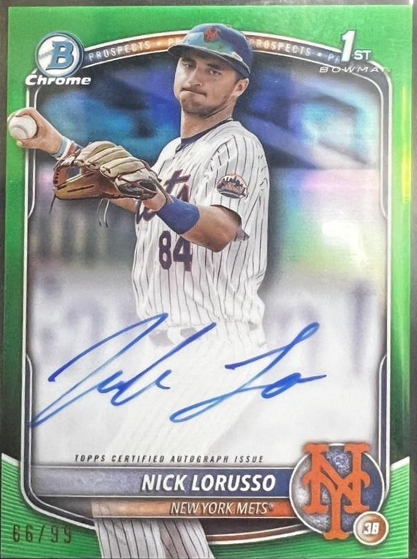 Nick Lorusso [Green Lava Refractor] #CPA-NL