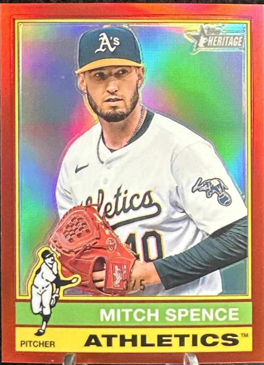 Mitch Spence [Red Chrome Variation] #373