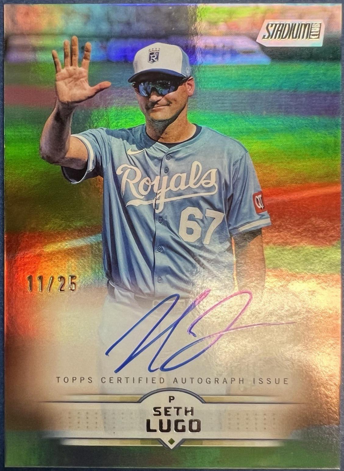 Seth Lugo [Gold Rainbow Foil] #SCBA-SL