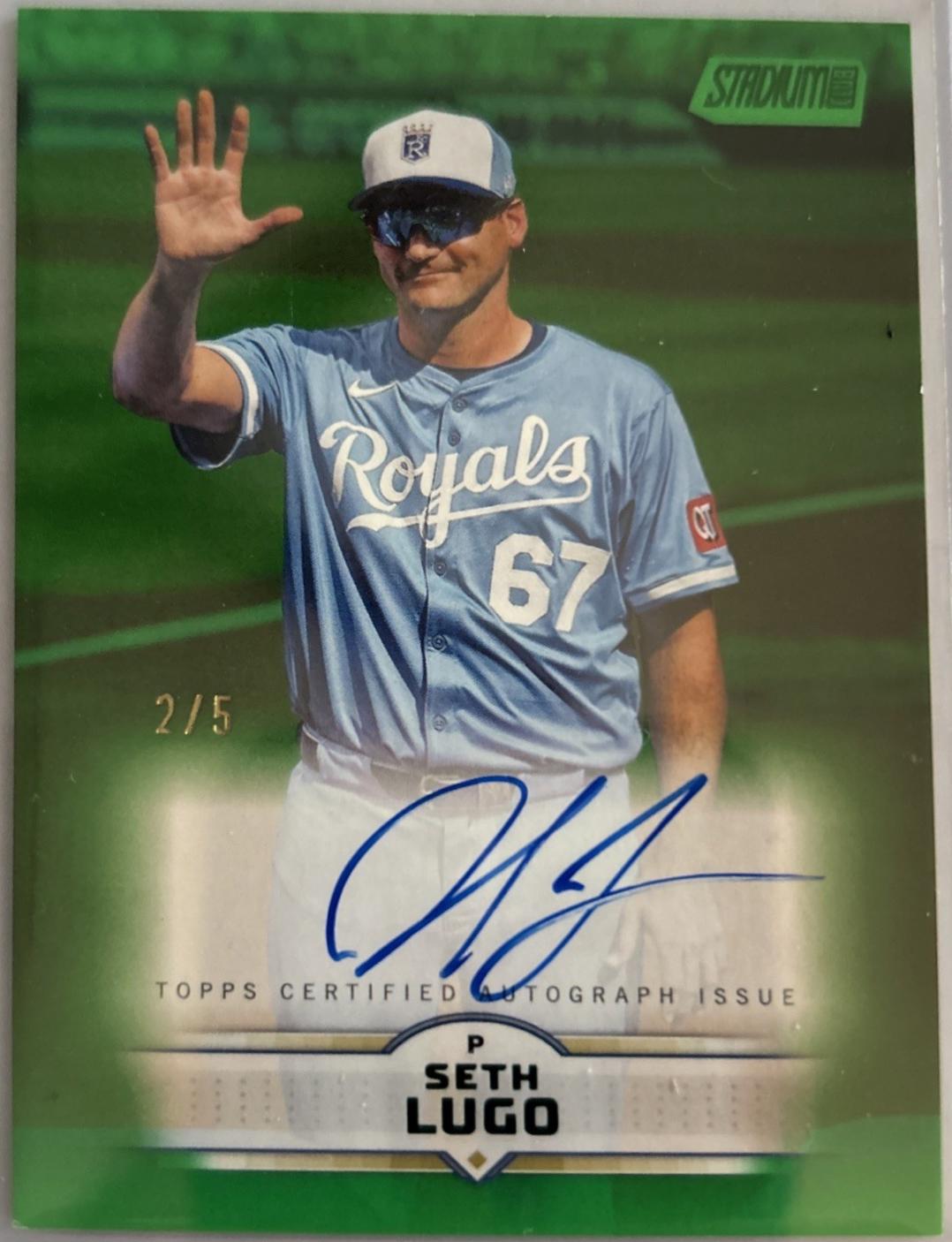 Seth Lugo [Green] #SCBA-SL