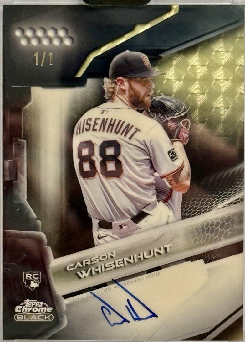 Carson Whisenhunt [Superfractor] #CBA-CWH