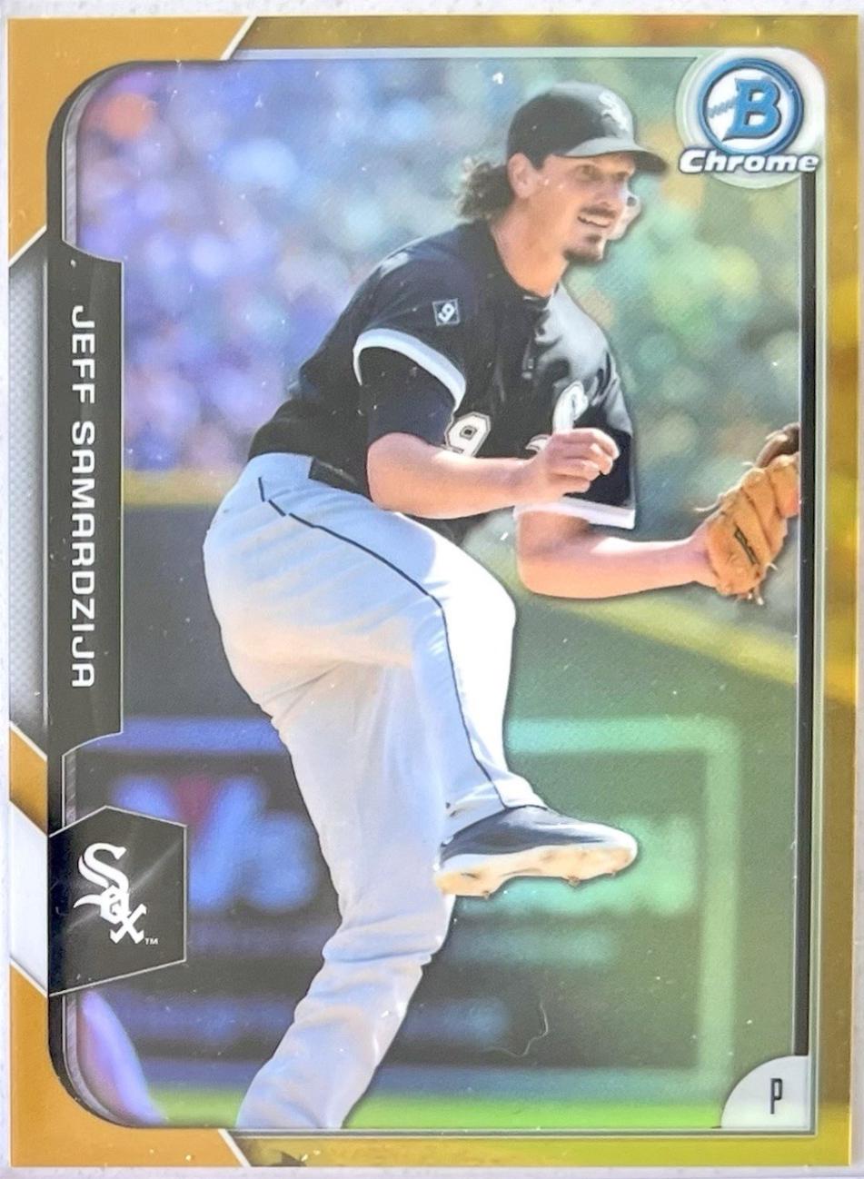 Jeff Samardzija [Gold Refractor] #75