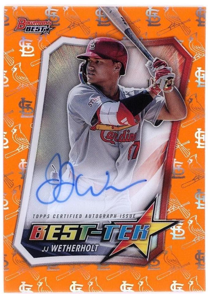 JJ Wetherholt [Orange] #BTA-JW