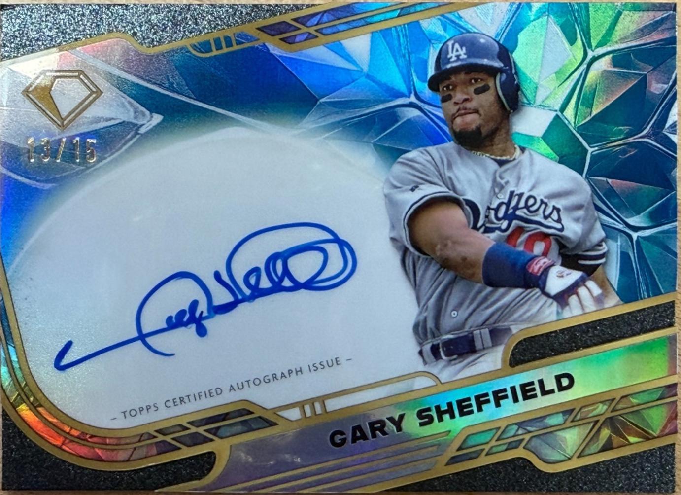 Gary Sheffield [Blue Refractor] #ACC-GS