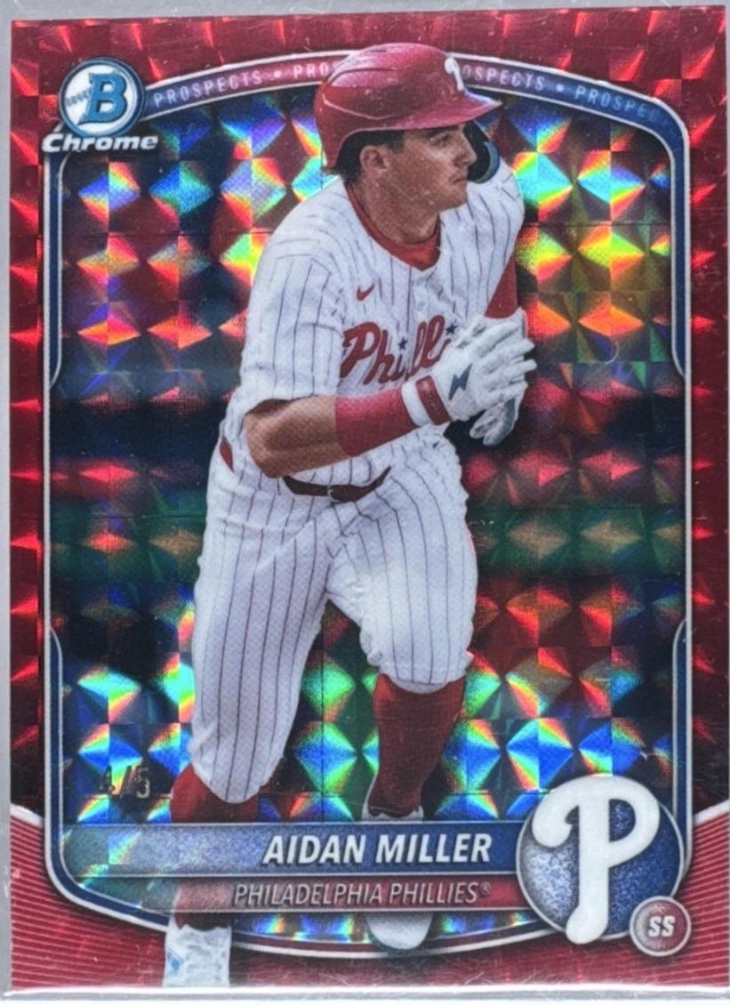 Aidan Miller [Red Geometric] #BDC-180