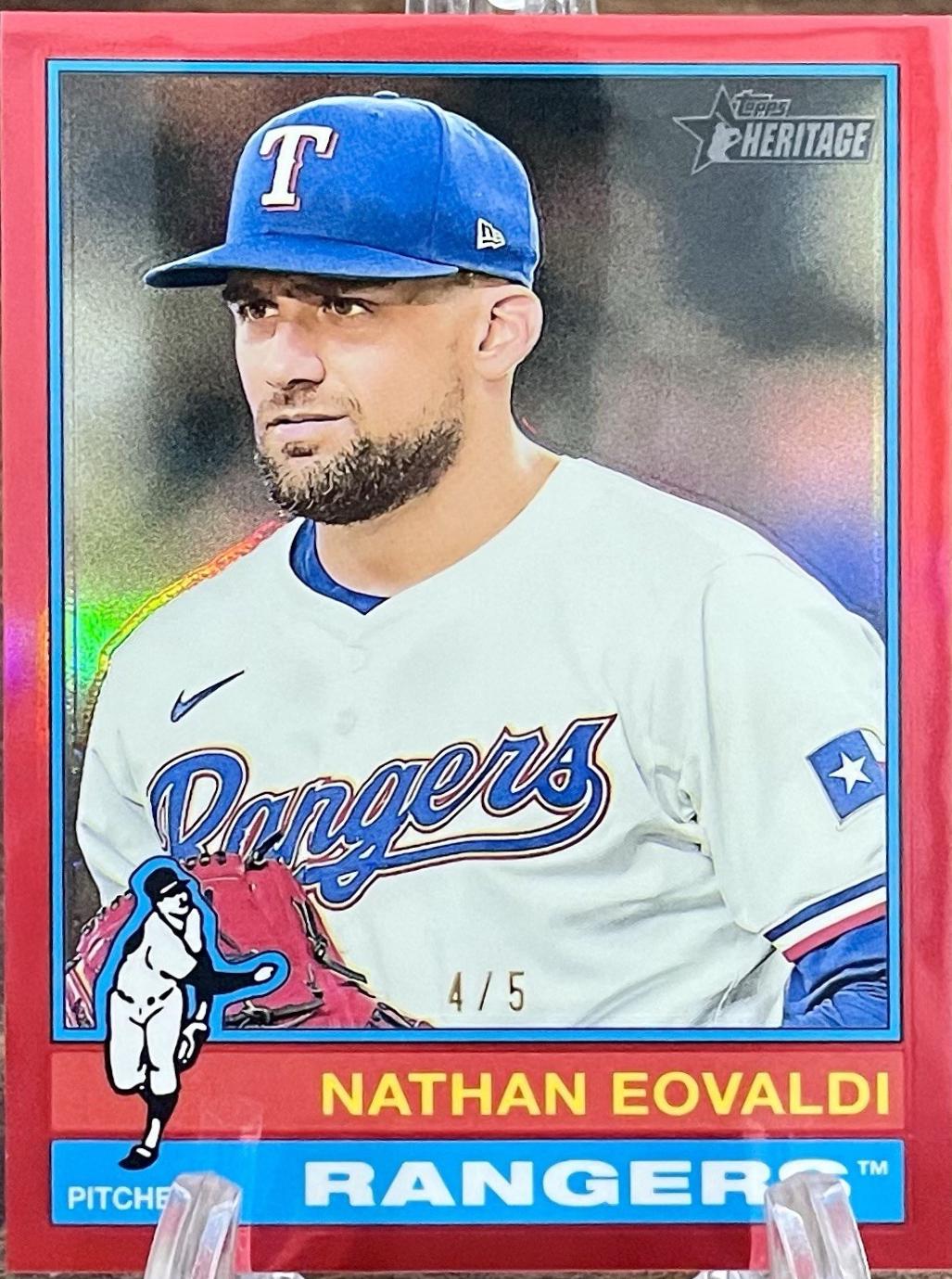 Nathan Eovaldi [Red Chrome Variation] #34