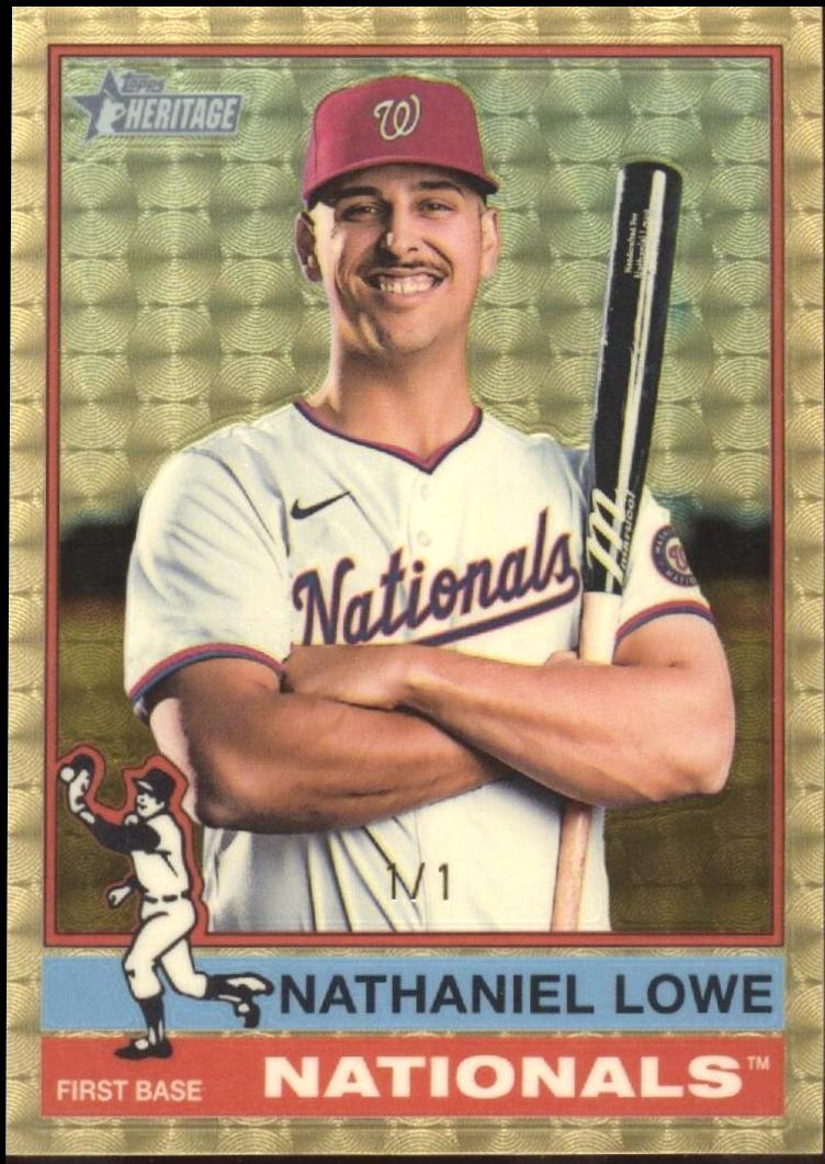 Nathaniel Lowe [Superfractor Chrome] #485