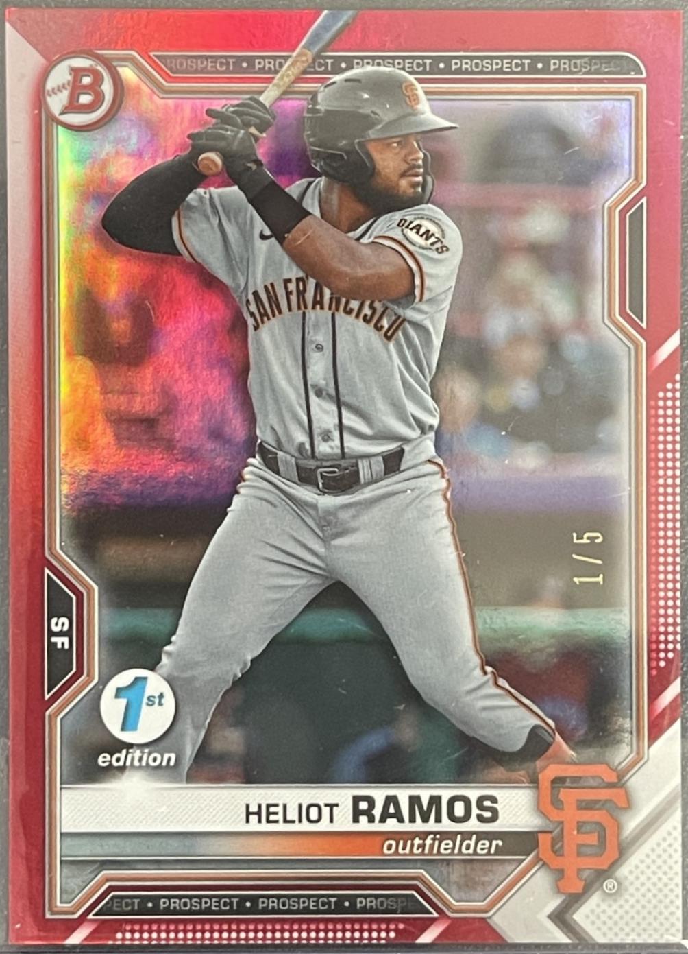 Heliot Ramos [Red Foil] #BD-137