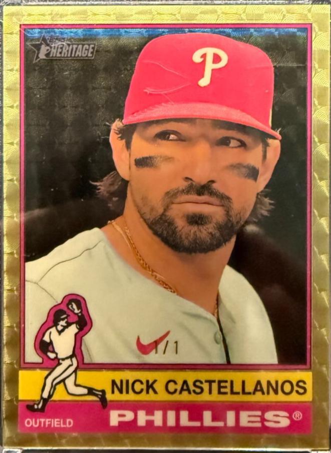 Nick Castellanos [Superfractor Chrome Variation] #315