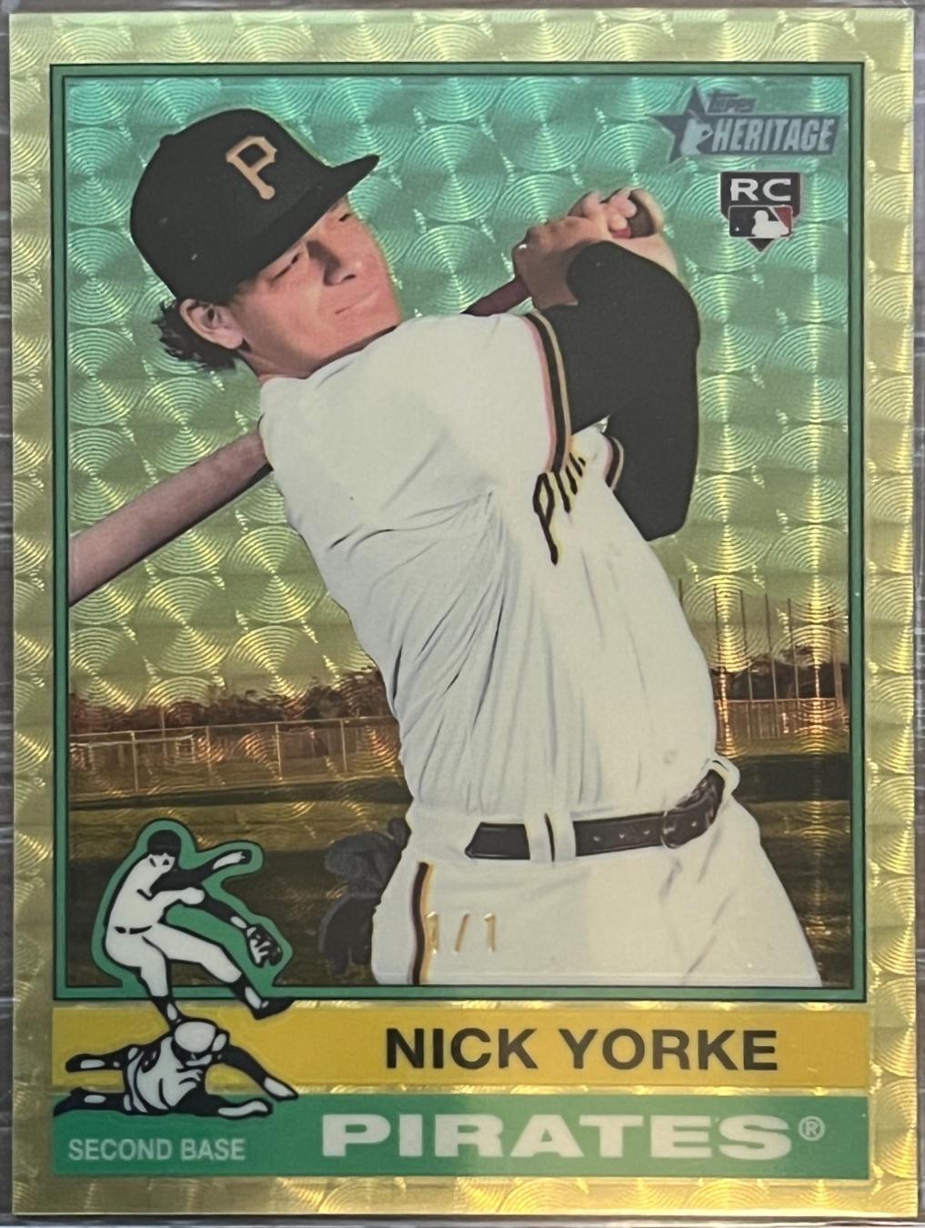 Nick Yorke [Superfractor Chrome Variation] #80