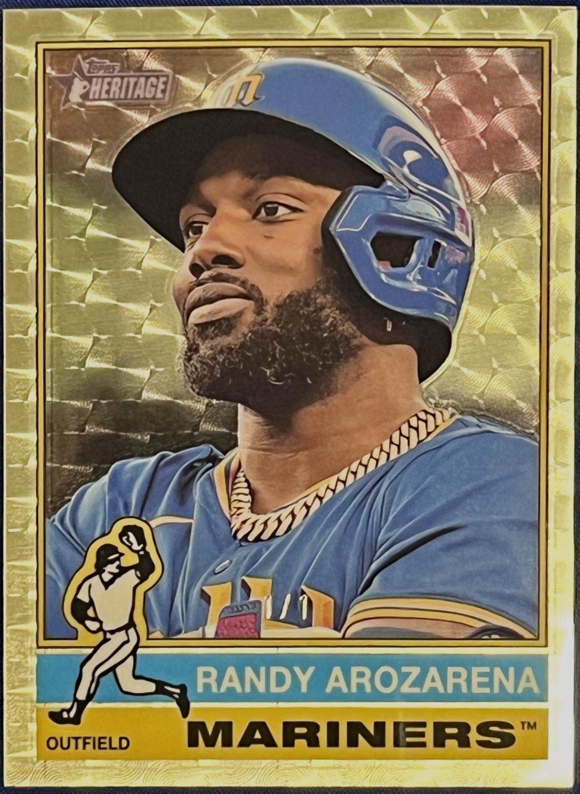 Randy Arozarena [Superfractor Chrome Variation] #44