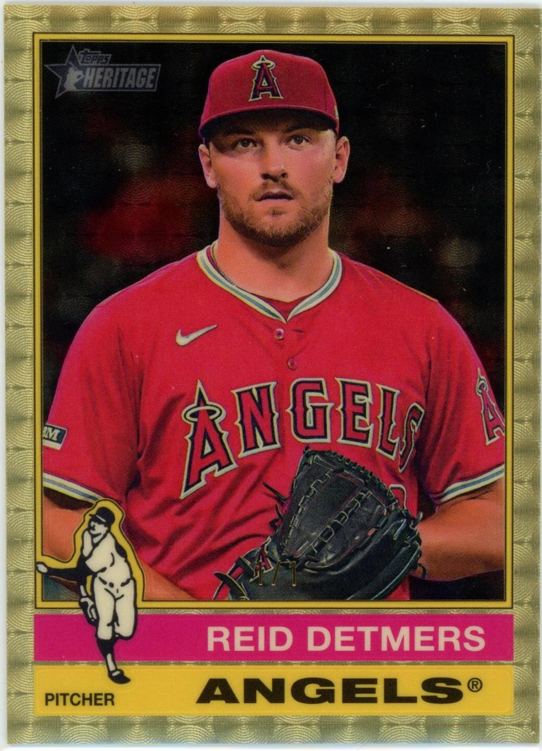 Reid Detmers [Superfractor Chrome] #411