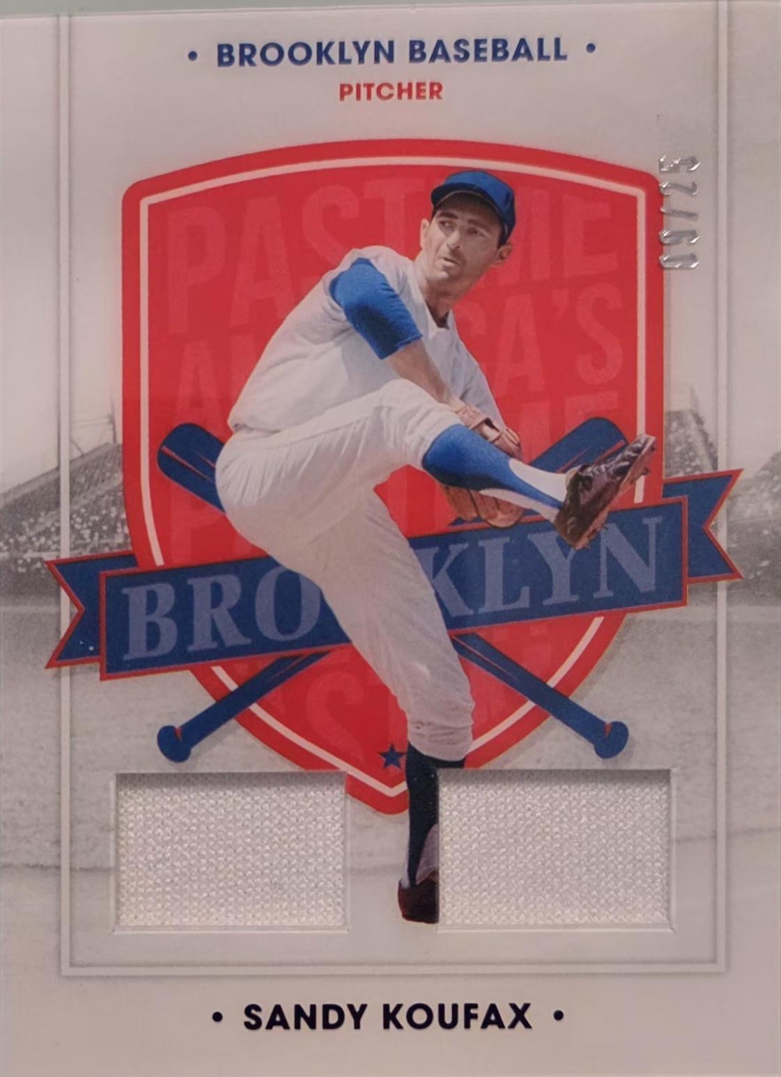 Sandy Koufax [Dual Swatch Blue] #96