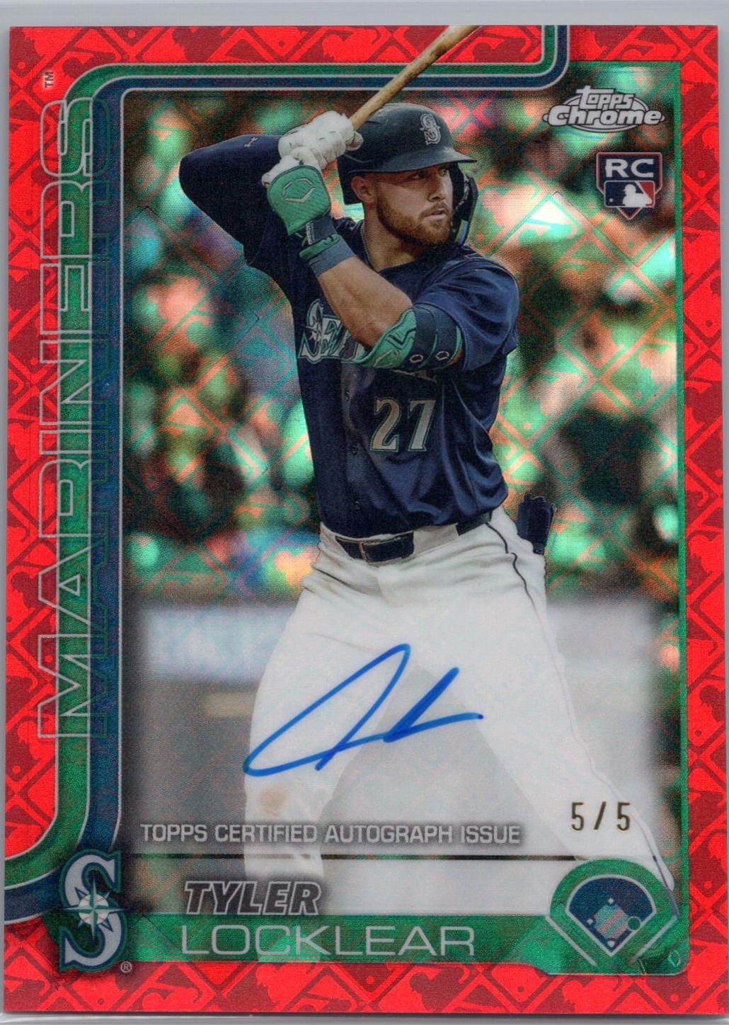 Tyler Locklear [Red Refractor] #RA-TL