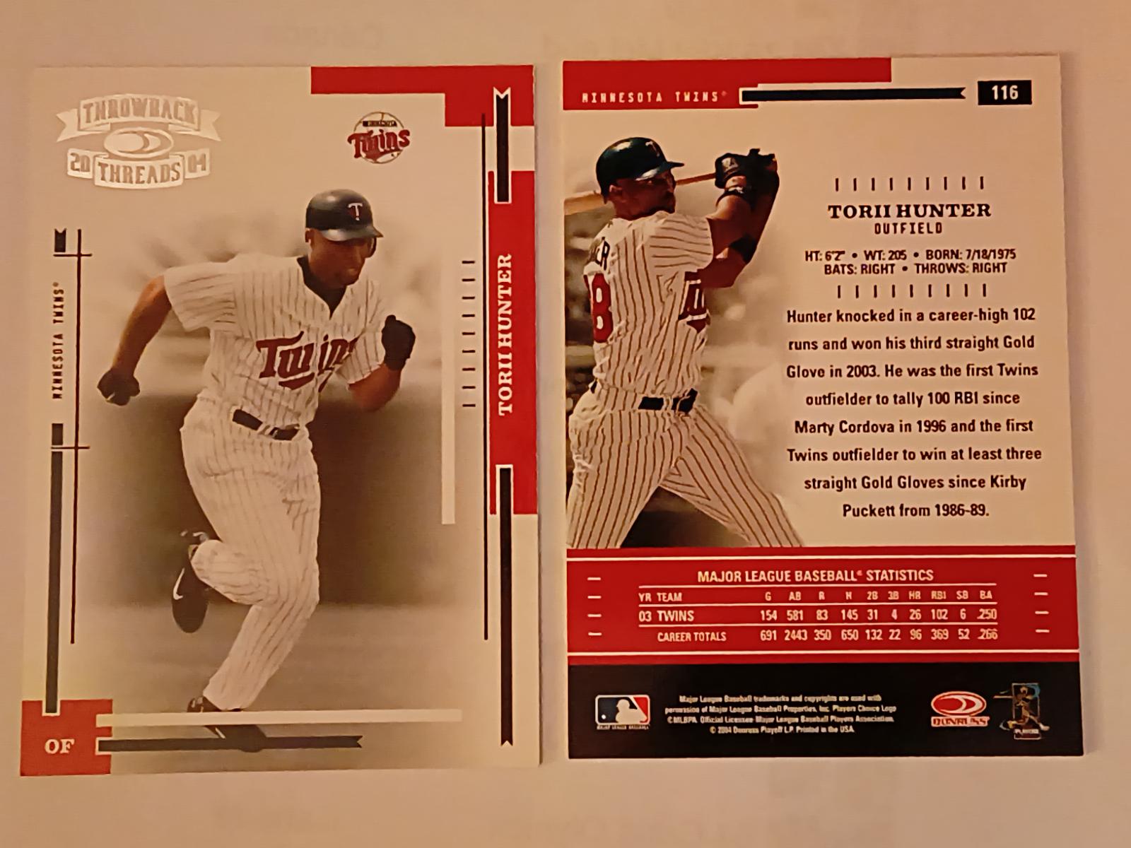Torii Hunter #116