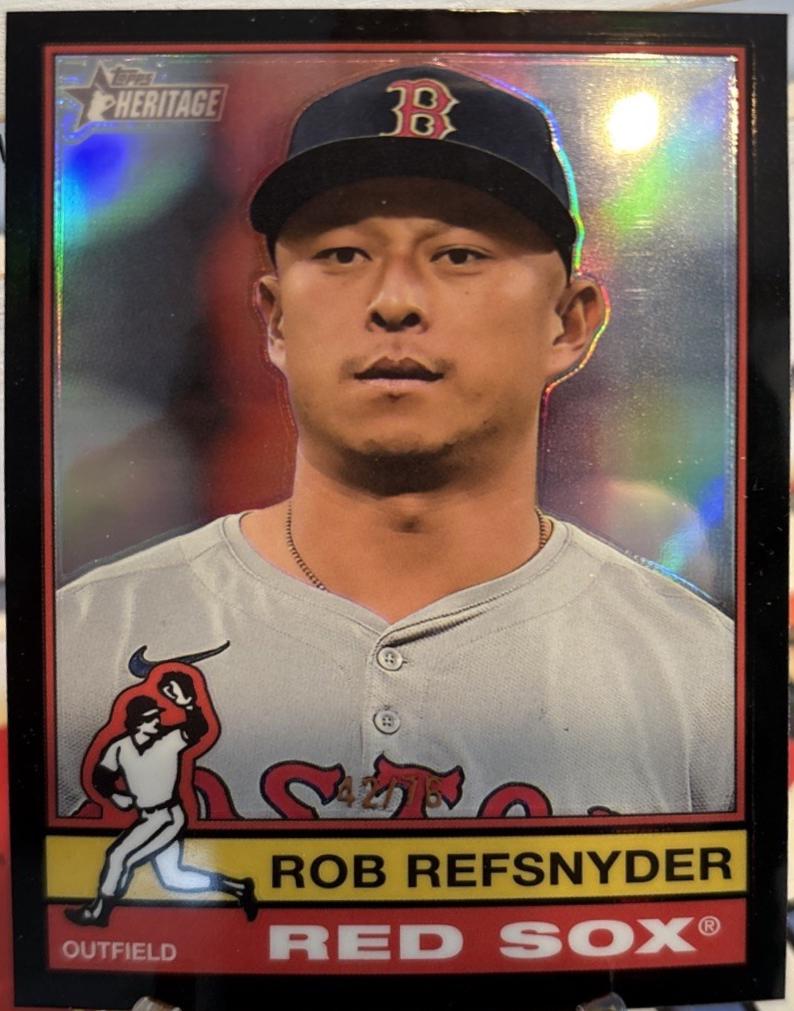 Rob Refsnyder [Black Chrome Variation] #213
