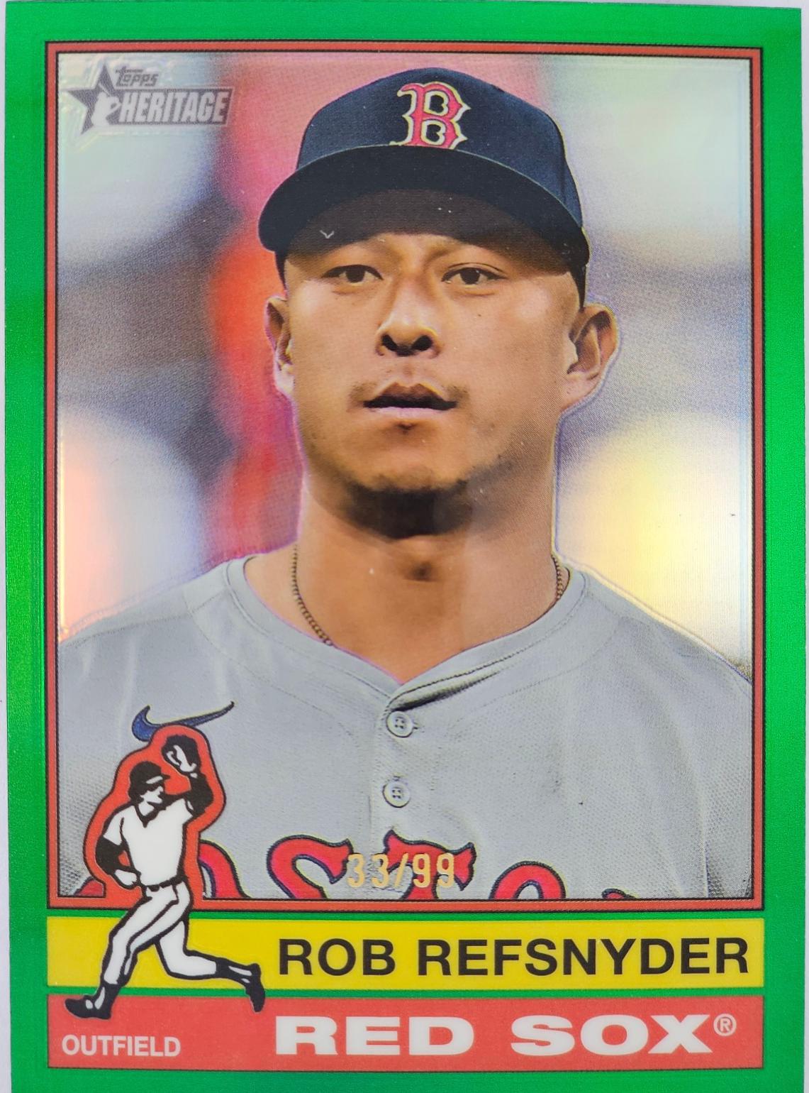 Rob Refsnyder [Green Chrome Variation] #213