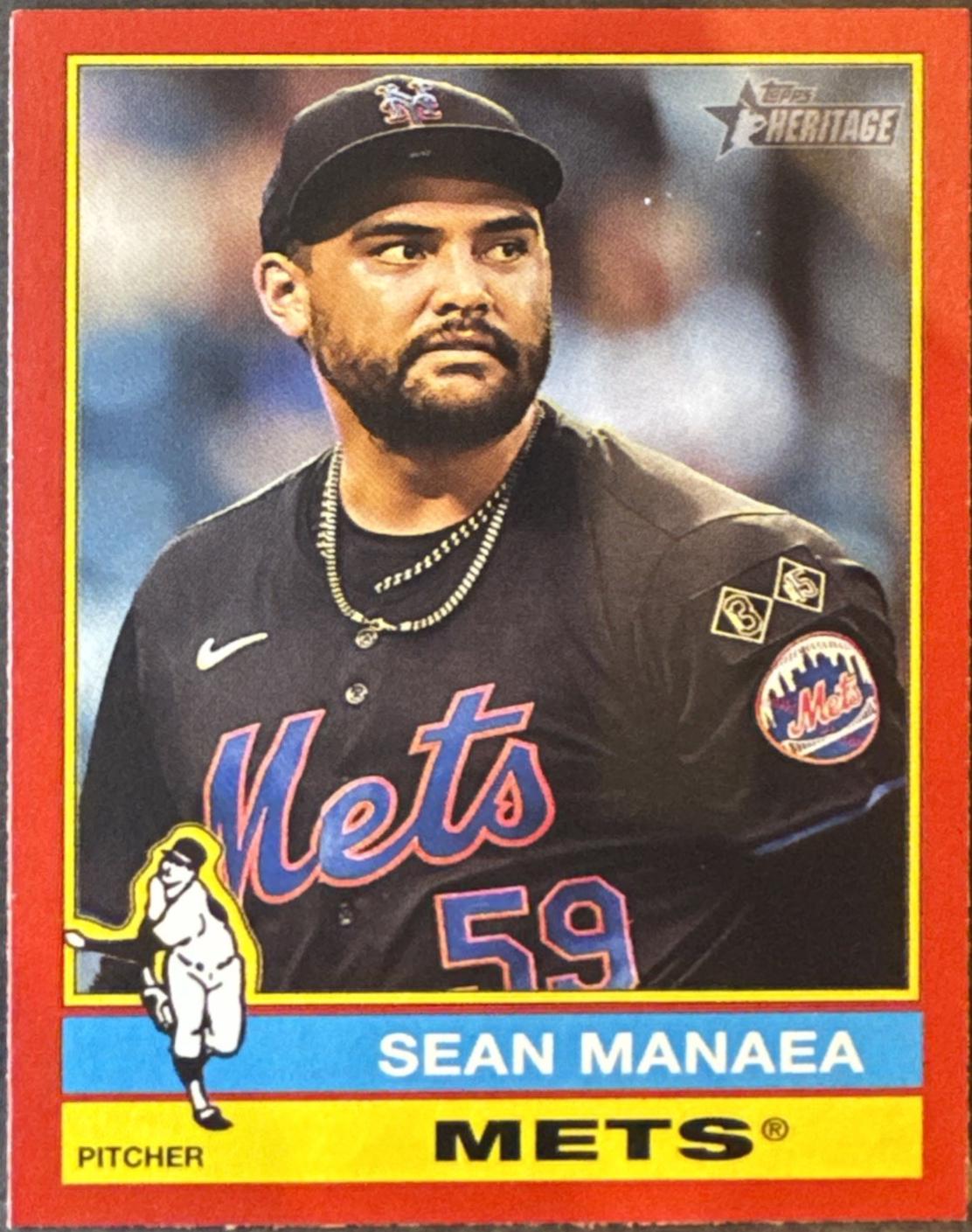 Sean Manaea [Red Chrome Variation] #168
