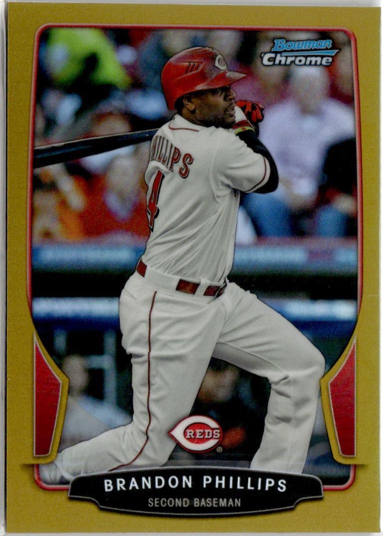 Brandon Phillips [Gold Refractor] #94