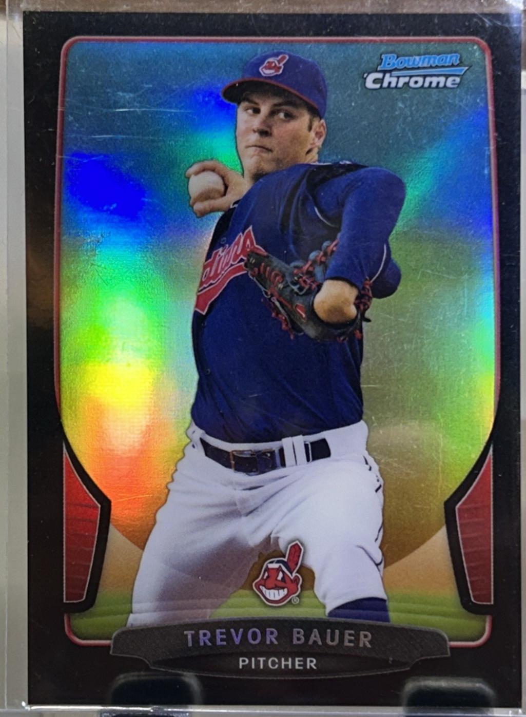 Trevor Bauer [Black Refractor] #204
