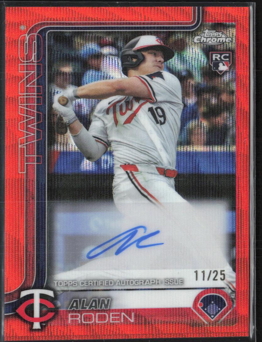 Alan Roden [Orange Wave Refractor] #AC-AR