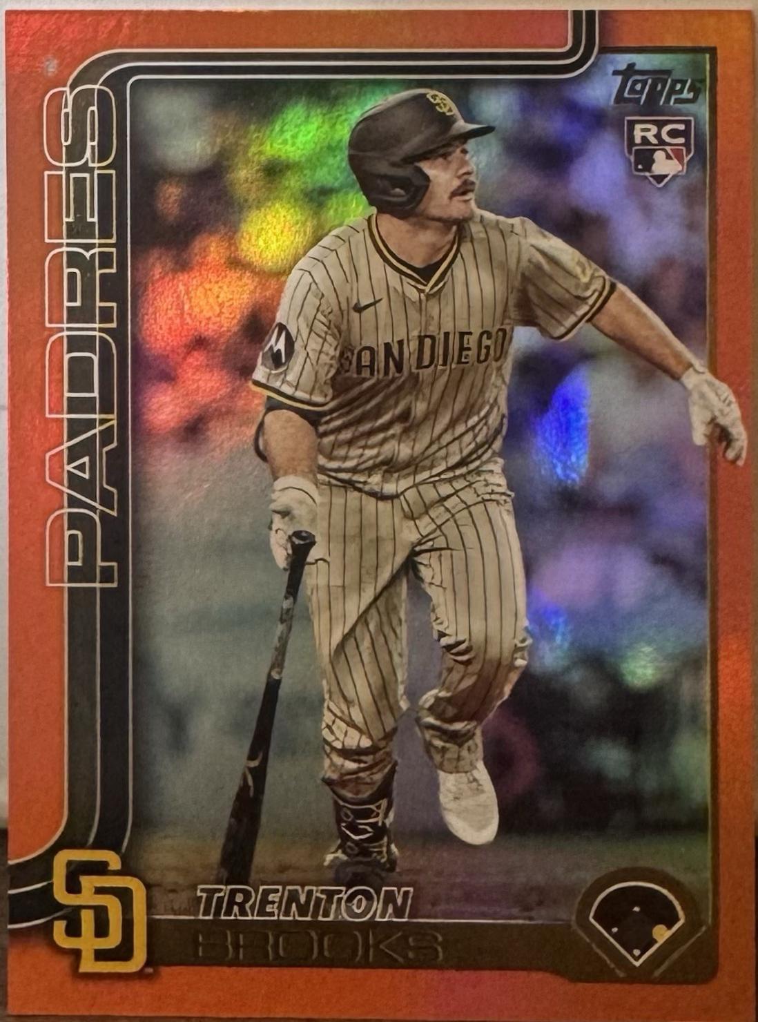 Trenton Brooks [Orange Rainbow Foil] #US78