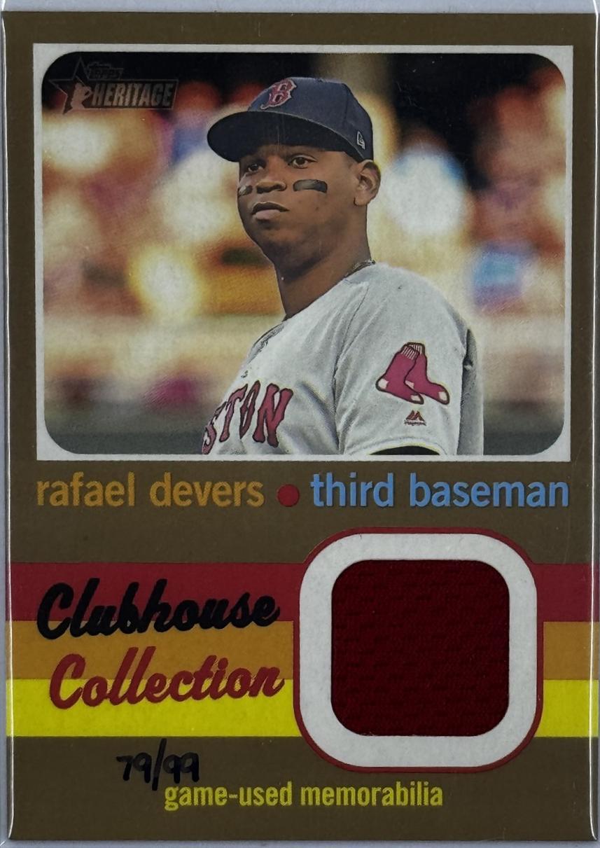 Rafael Devers [Gold] #CCR-RD