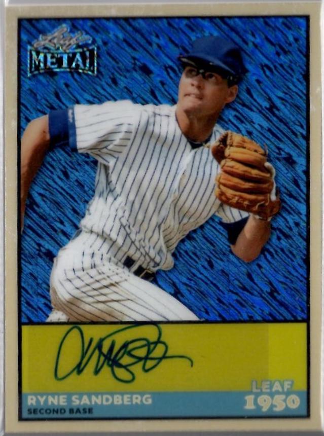 Ryne Sandberg [Shimmer Blue] #50A-RS1