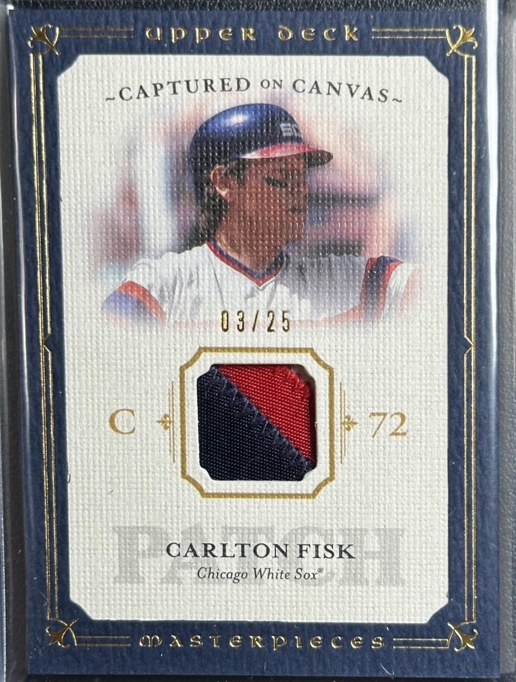 Carlton Fisk [Patch] #CC-CF