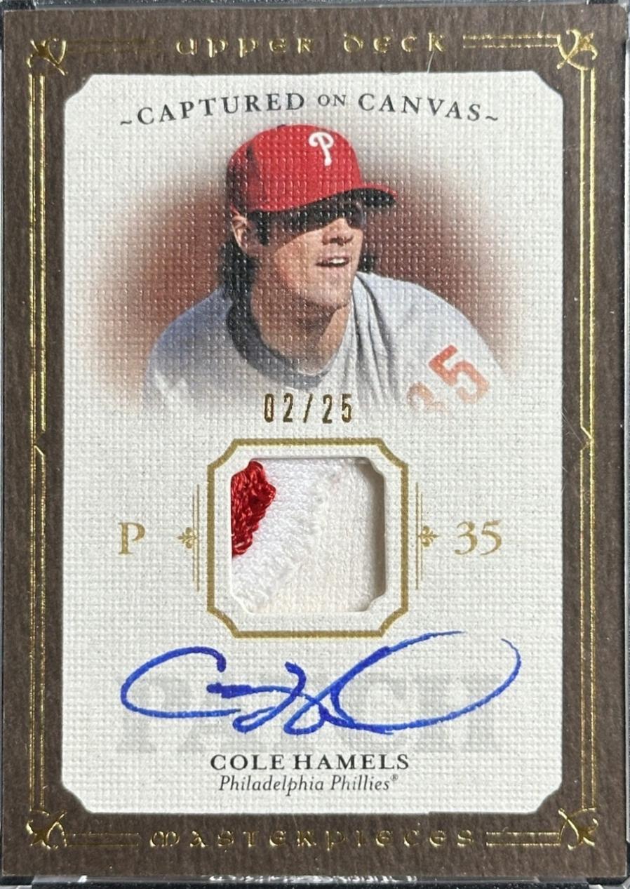 Cole Hamels [Patch Autograph] #CC-CH