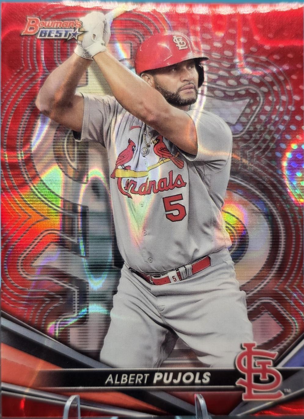 Albert Pujols [Red Lava] #21