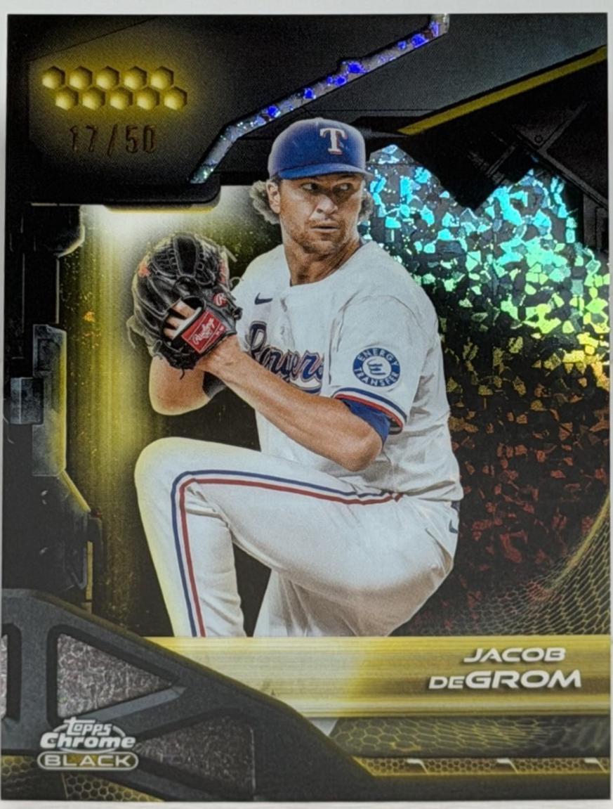 Jacob deGrom [Gold Mini-Diamond Refractor] #107