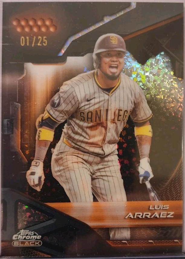 Luis Arraez [Orange Mini-Diamond Refractor] #114
