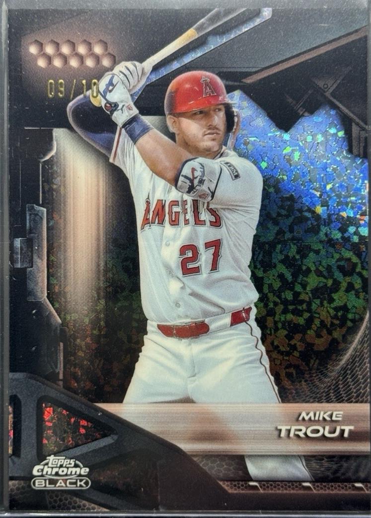 Mike Trout [Rose Gold Mini-Diamond Refractor] #2