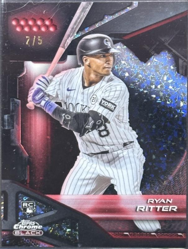 Ryan Ritter [Red Mini-Diamond Refractor] #78