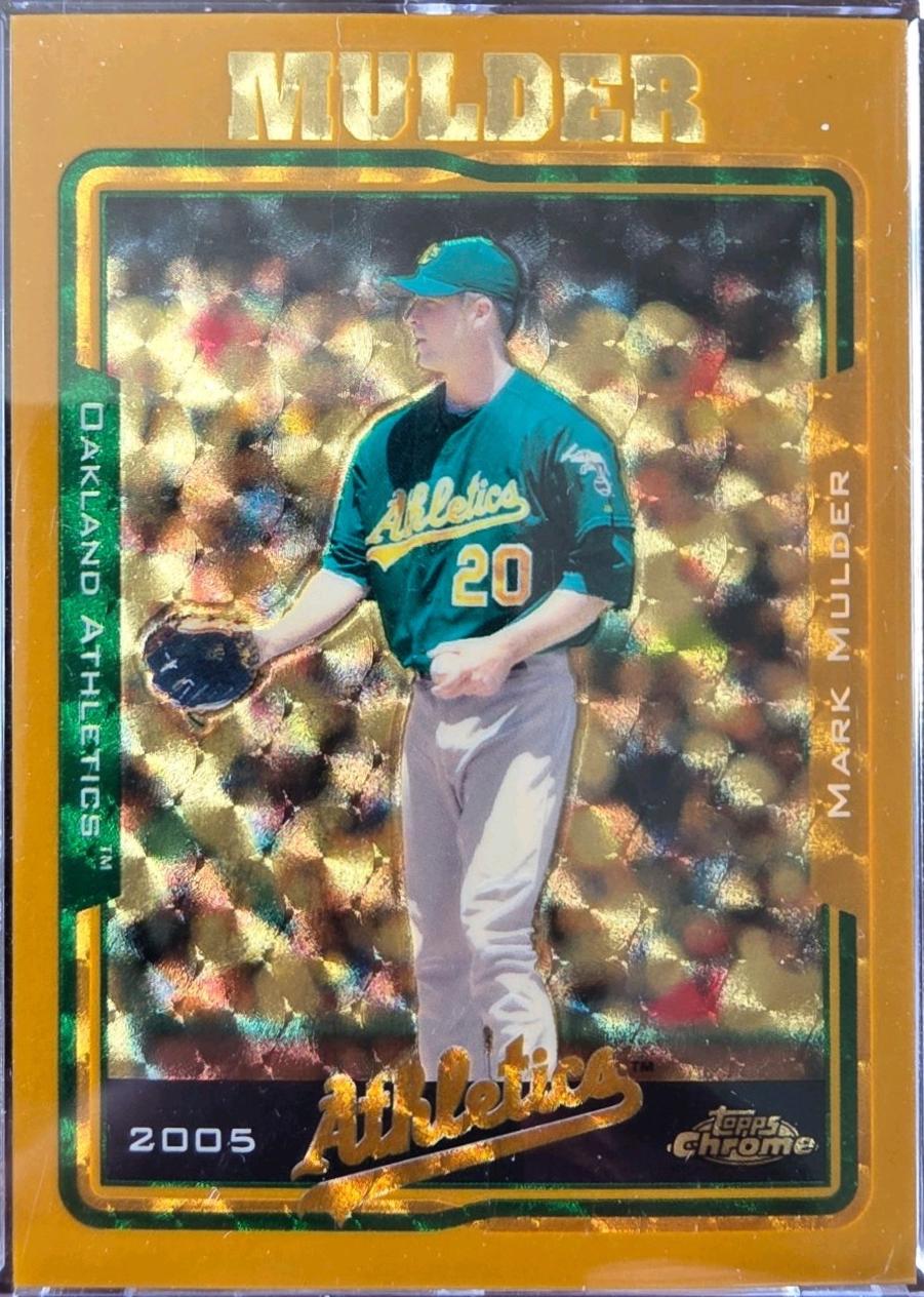 Mark Mulder [Gold Superfractor] #193