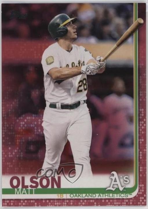 Matt Olson [Mother's Day Pink] #289