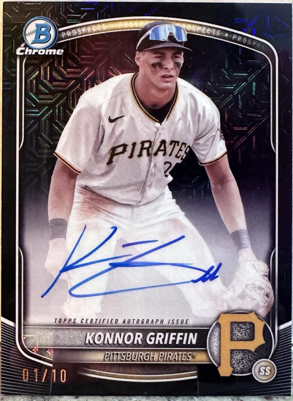 Konnor Griffin [Black Mojo Refractor] #CPA-KG
