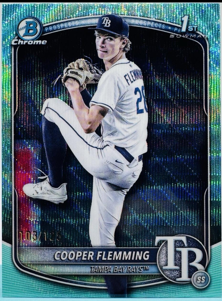 Cooper Flemming [Aqua Wave Refractor] #BDC-166