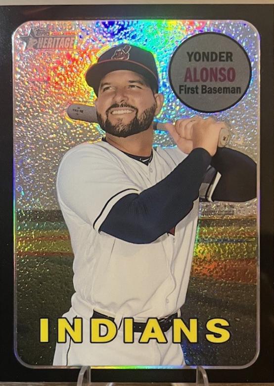 Yonder Alonso [Chrome Black Refractor] #THC-704