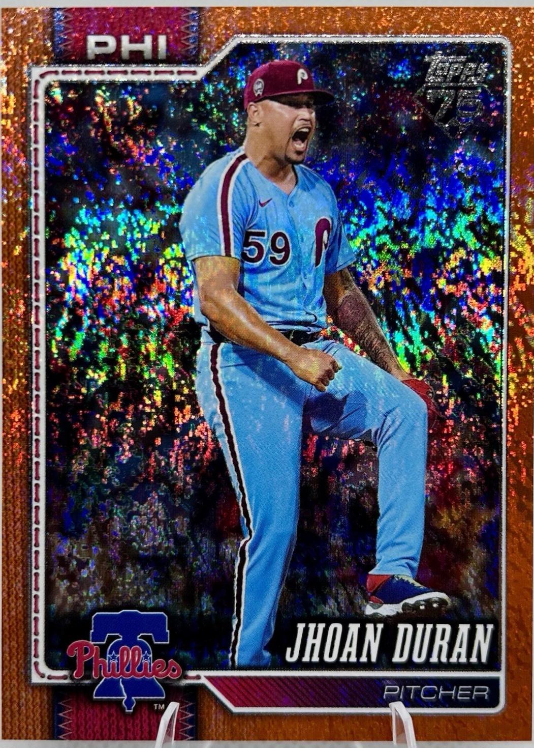 Jhoan Duran [Orange Holo] #83