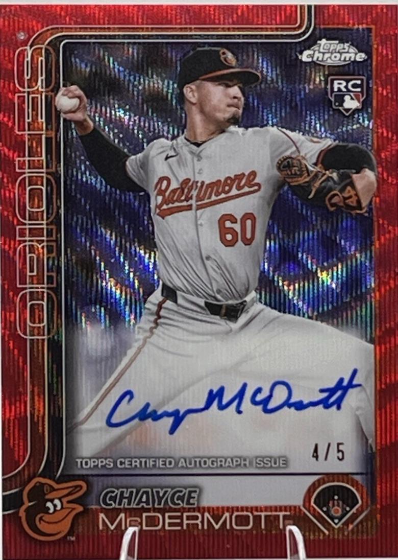 Chayce McDermott [Red Wave Refractor] #RA-CM